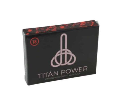 Titán Power 3db férfi potencianövelő kapszula