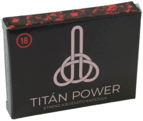Titán Power 3db - potencianövelő férfiaknak