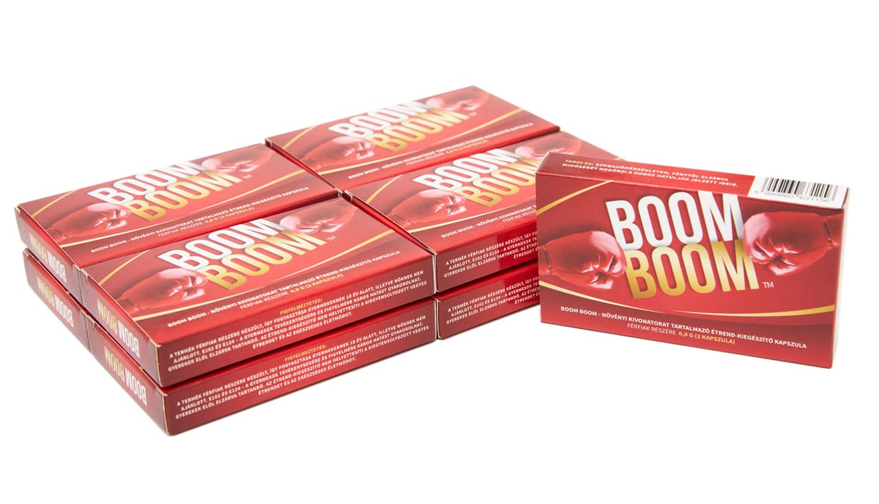 Boom Boom – 2 db potencianövelő kapszula