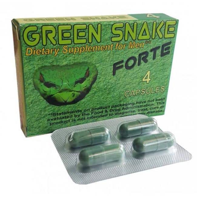 Green snake forte potencianövelő tabletta - 4 db