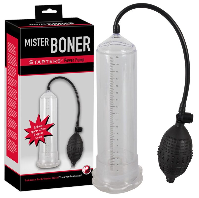 Professzionális péniszpumpa férfiaknak - 20 cm - Mister Boner