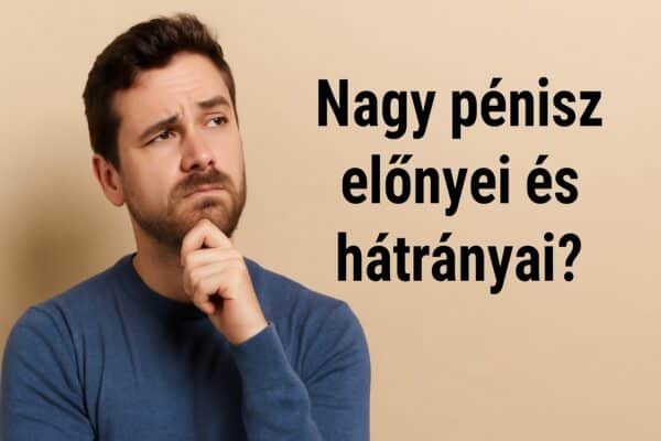 nagy pénisz előnyei és hátrányai