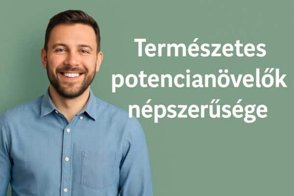 Miért olyan népszerűek a természetes potencianövelő szerek